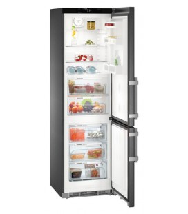 Liebherr CBNbs 4815 Comfort BioFresh NoFrost frigorifero con congelatore Libera installazione 343 L Nero