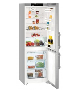 Liebherr CNef 3515 Comfort NoFrost frigorifero con congelatore Libera installazione 317 L E Argento