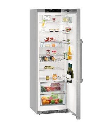 Liebherr Kef 4370 Premium frigorifero Libera installazione 390 L Argento, Acciaio inossidabile