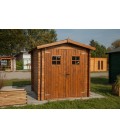 Esterni da Vivere Casetta Perla, Legno in Abete, 3.17 m2, 200 x 200 x 212 cm, casetta da giardino