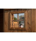Esterni da Vivere Casetta Perla, Legno in Abete, 3.17 m2, 200 x 200 x 212 cm, casetta da giardino