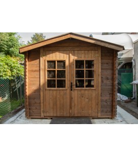 Esterni da Vivere Casetta Marina, Legno in Abete, 5.02 m2, 246 x 246 x 222 cm, casetta da giardino