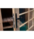 Esterni da Vivere Casetta Cleo, Legno in Abete, 7.62 m2, 300 x 300 x 235 cm, casetta da giardino
