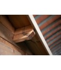 Esterni da Vivere Casetta Cleo, Legno in Abete, 7.62 m2, 300 x 300 x 235 cm, casetta da giardino