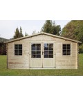 Esterni da Vivere Casetta Camilla, Legno in Abete, 22.27 m2, 500 x 500 x 252 cm, casetta da giardino