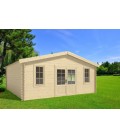 Esterni da Vivere Casetta Sandy, Legno in Abete, 31.47 m2, 590 x 590 x 289 cm, casetta da giardino