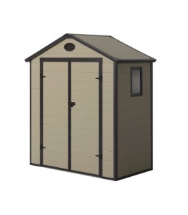 Esterni da Vivere Resina, 197x111x20cm, 50kg, casetta da giardino Rosetta