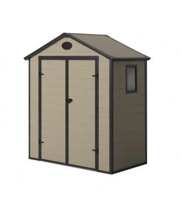 Esterni da Vivere Resina, 197x111x20cm, 50kg, casetta da giardino Rosetta