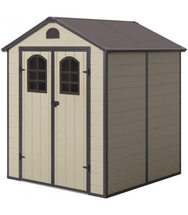 Esterni da Vivere Resina, 196x111x30cm, 68kg, casetta da giardino