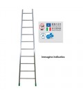 FACAL GR.11 CONICA Scala singola da appoggio Conica 300 cm portata 150 Kg EN131 - TUV-GS