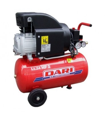 FINI Amico 25/200 Compressore coassiale lubrificato serbatoio 24 lt 1,5 kW 8 bar