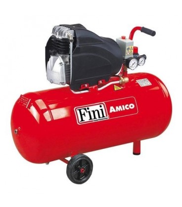 FINI Amico 50/2400 Compressore coassiale lubrificato serbatoio 50 lt 1,5 kW 8 bar