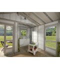 Grosfillex Casetta Decò in PVC con Portico 20 Mq