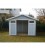 Grosfillex Capanno da giardino in PVC Utility 11 m² Grigio blu