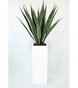 Pianta artificiale Agave Lunga 135 h d.60 21 foglie