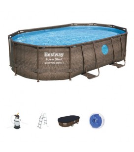 Bestway Piscina fuori terra Ovale Swim Vista
