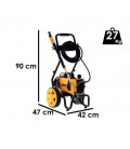 DEWALT DXPW001CEKART IDROPULITRICE PROFESSIONALE AD ACQUA FREDDA 160 BAR - 500 L/H