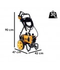 DEWALT DXPW003CEKART IDROPULITRICE PROFESSIONALE AD ACQUA FREDDA 160 BAR - 500 L/H