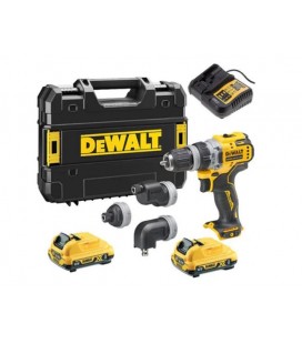 DEWALT DCD703L2T-QW TRAPANO AVVITATORE MULTITESTA 12V XR 3.0H