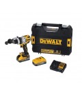 DEWALT DCD1007H2T-QW TRAPANO AVVITATORE A PERCUSSIONE - 2 x XR 18V Powerstack 5Ah