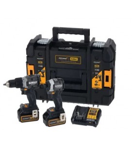 DEWALT DCK200MP2T-QW KIT TRPANO CON PERCUSSIONE + AVVITATORE AD IMPULSI