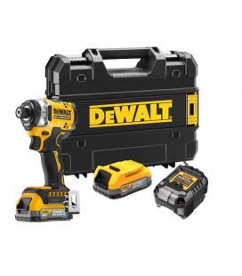 DEWALT DCF860E2T-QW AVVITATORE A IMPULSI 1/4” 282Nm - 2 x XR 18V POWER STACK