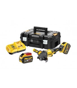 DEWALT DCG418X2-QW SMERIGLIATRICE ANGOLARE 125 mm 54V XR FLEXVOLT - 2 x 9 AH