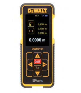 DEWALT DW03101-XJ MISURATORE LASER 100 METRI CON DISPLAY RETROILLUMINATO