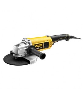 Stanley FME841QS Smerigliatrice angolare 2200W disco 230 mm con impugnatura soft grip