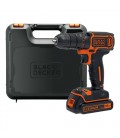 Black&Decker BDCDC18K Trapano avvitatore con batteria Litio 18V 1,5 Ah con valigetta