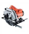 Black&Decker KS1300QS Sega circolare 190 mm 1300W capacità di taglio fino a 65 mm e inclinabile 45°