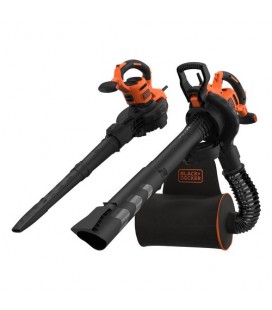 BEBLV300-QS Black&Decker Soffiat. Trituratore 3000w Z BEBLV300