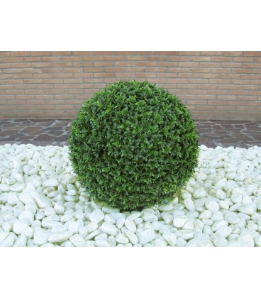 Pianta artificiale Palla di bosso 56 cm viridium