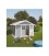 casetta da esterno in PVC GROSFILLEX da giardino/Attrezzi 7,5 MQ Rossa