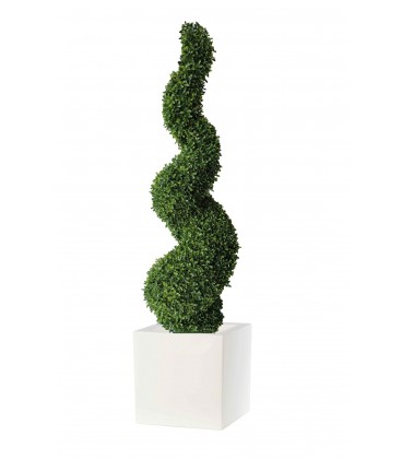 Pianta artificiale spirale buxus viridium VIR 0051